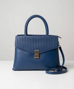 Navy Hand Bag-445682121