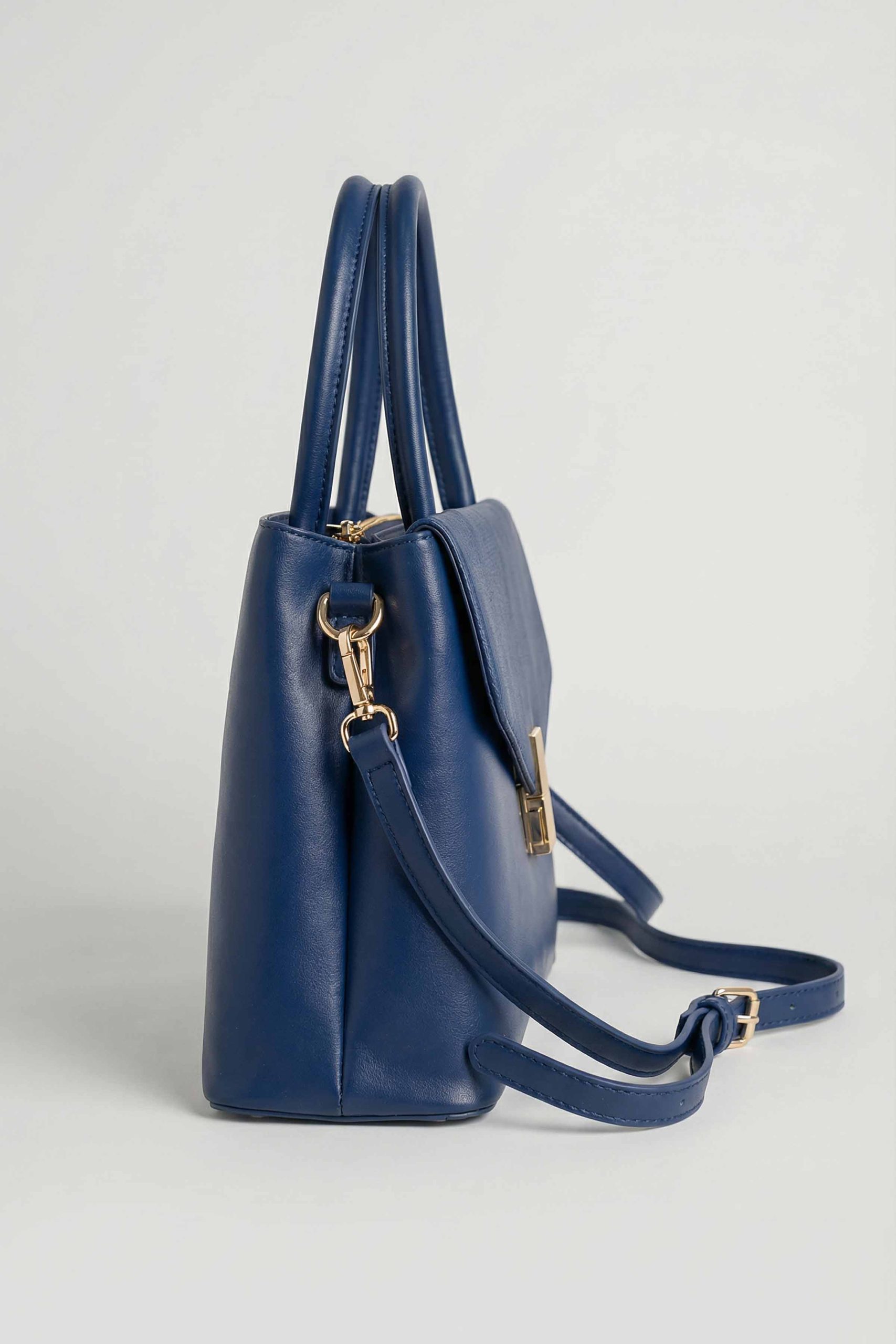 Navy Hand Bag-445682121 - Image 4