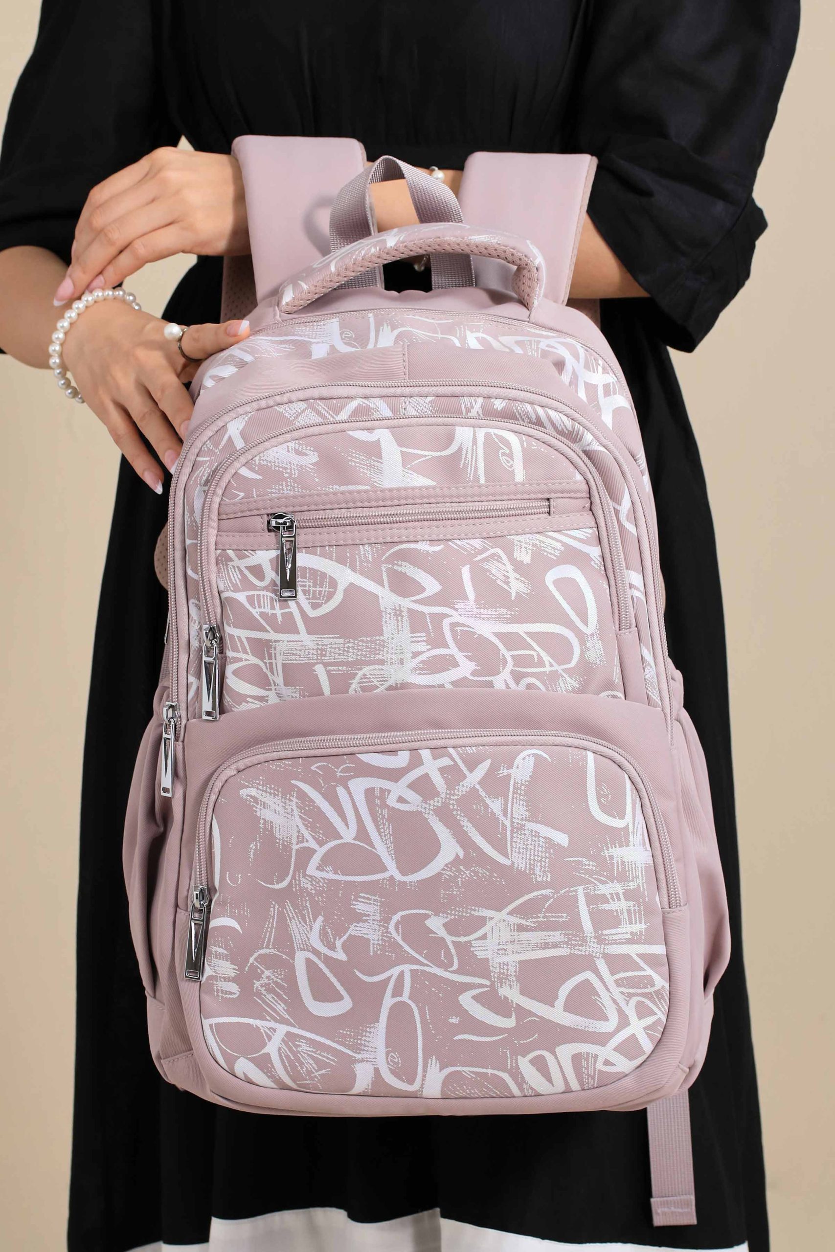 Light Pink Back Pack-446012114 - Image 4