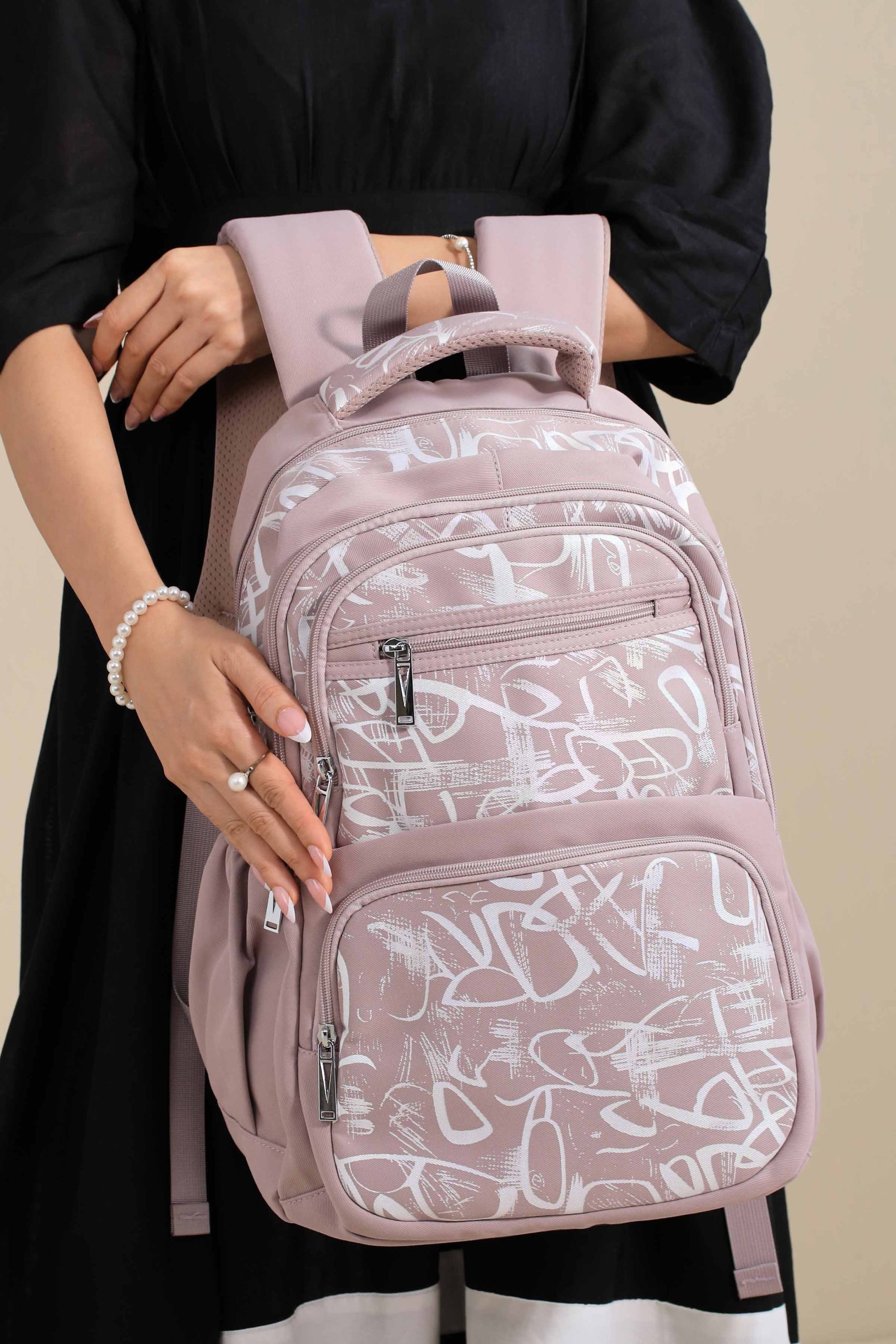 Light Pink Back Pack-446012114 - Image 2