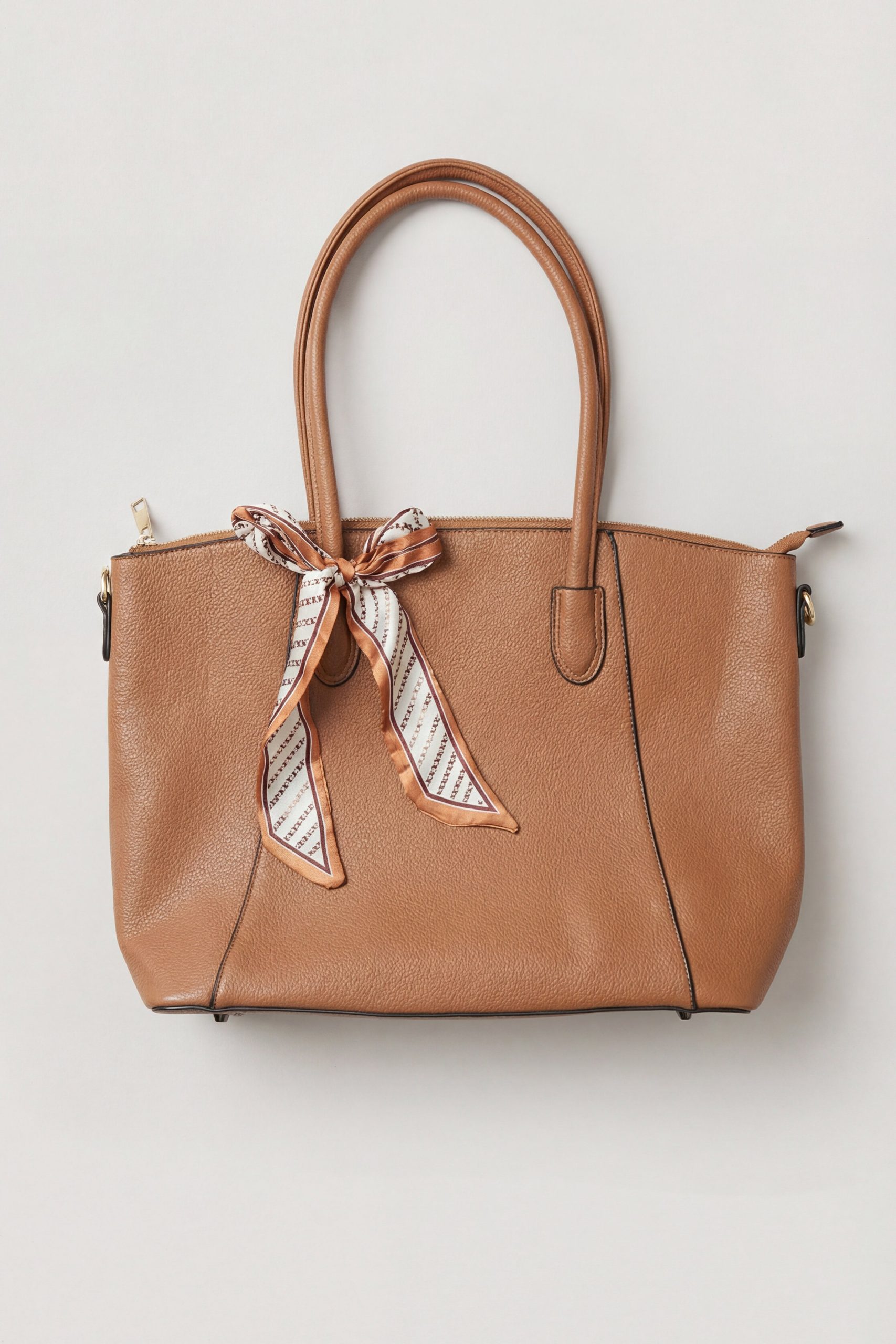 Khaki Tote Bag-446812130 - Image 2