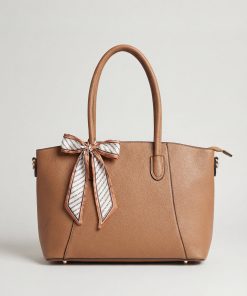 Khaki Tote Bag-446812130