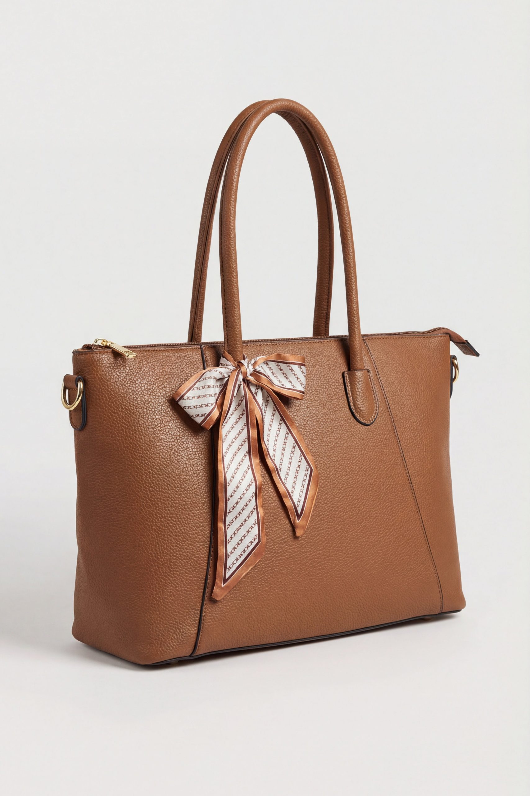 Khaki Tote Bag-446812130 - Image 4