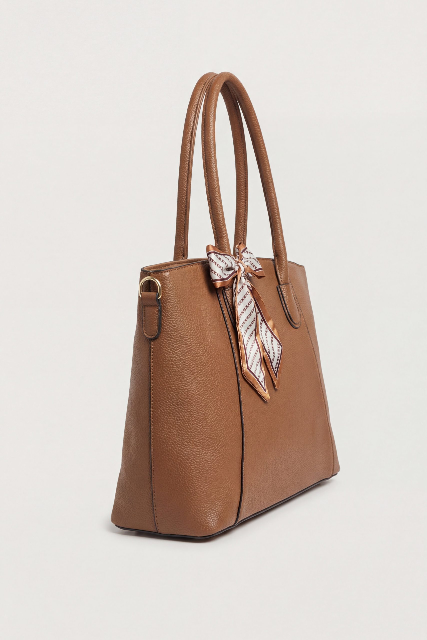 Khaki Tote Bag-446812130 - Image 5