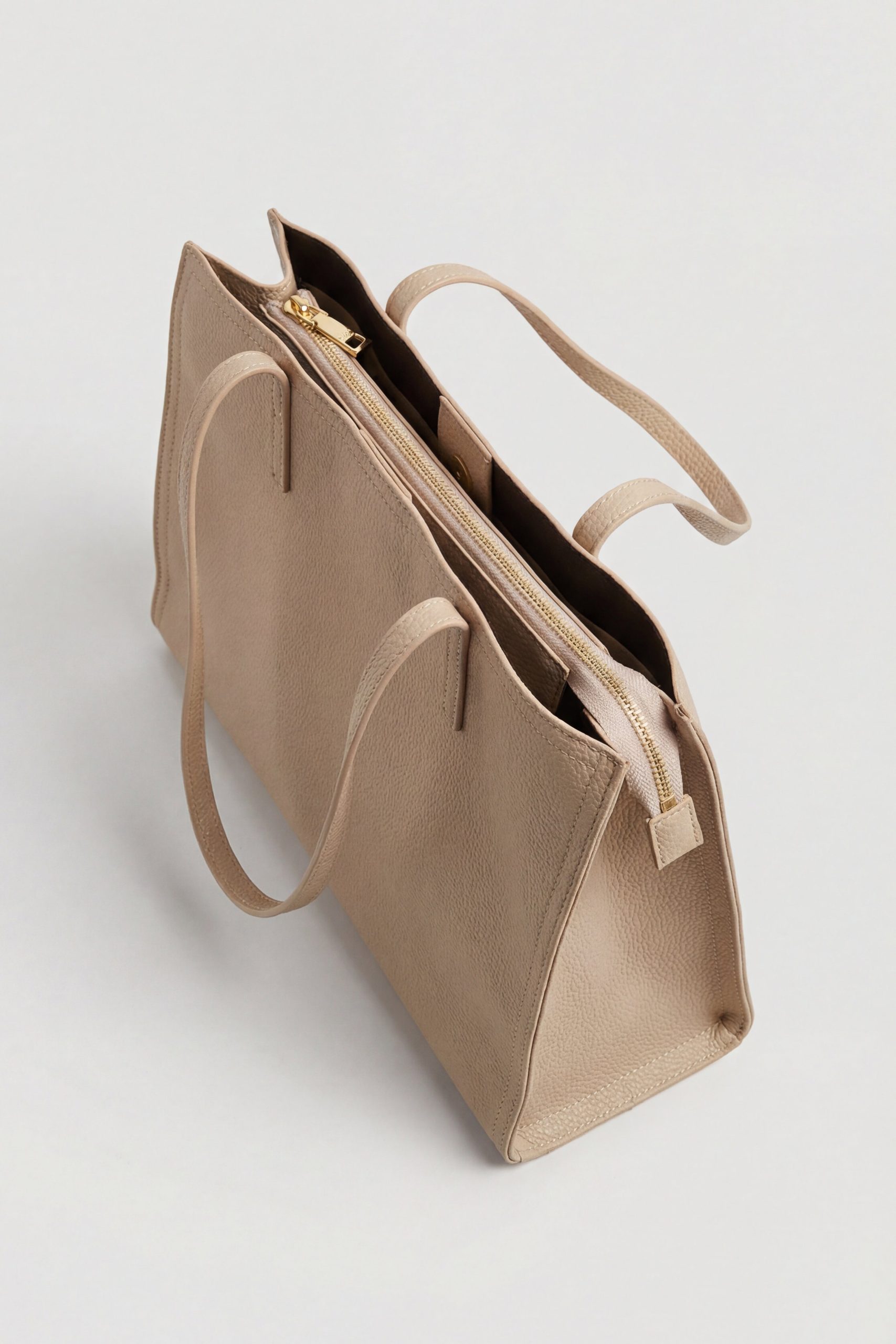 Khaki Tote Bag-446852130 - Image 5