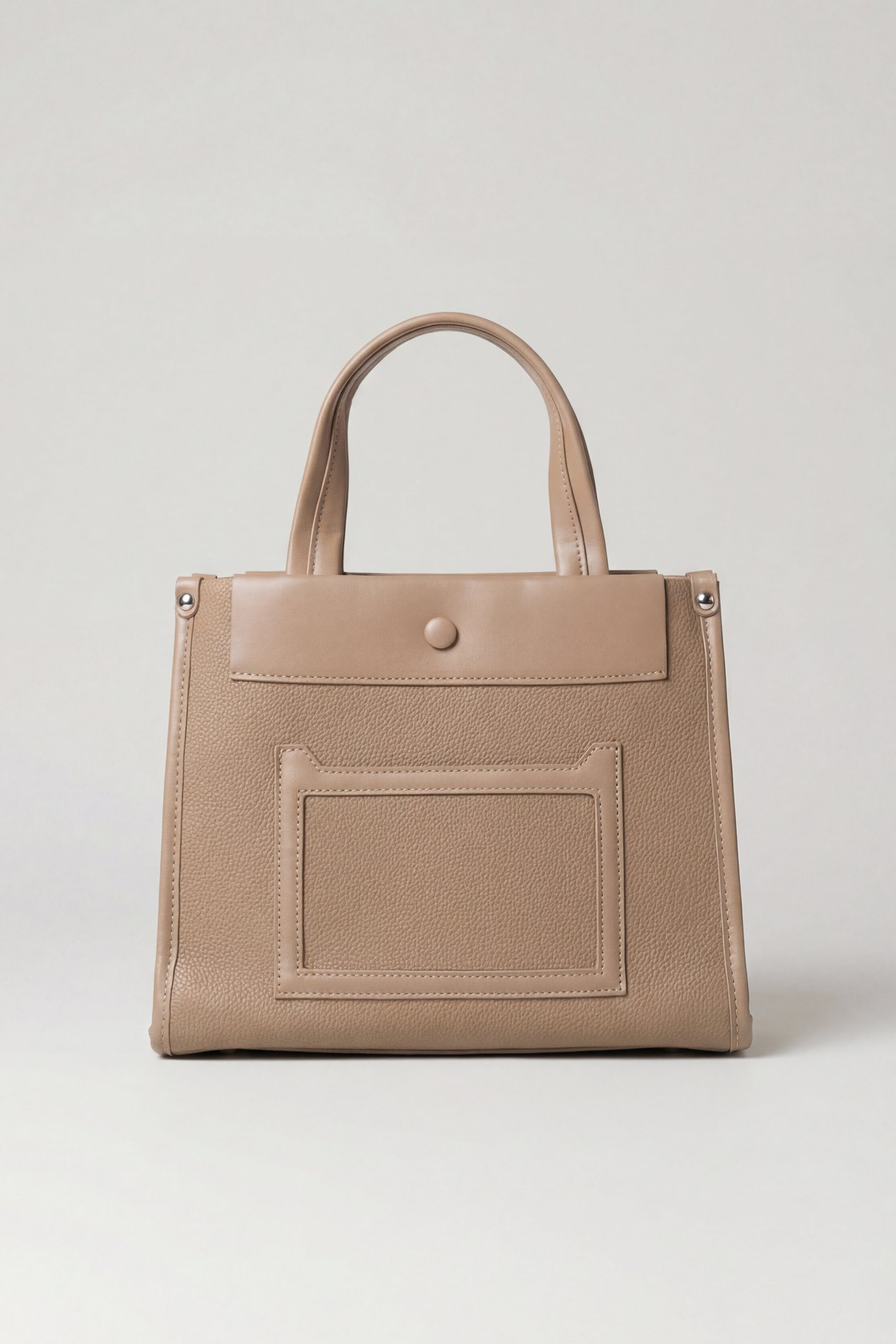 Khaki Tote Bag-446922130 - Image 3