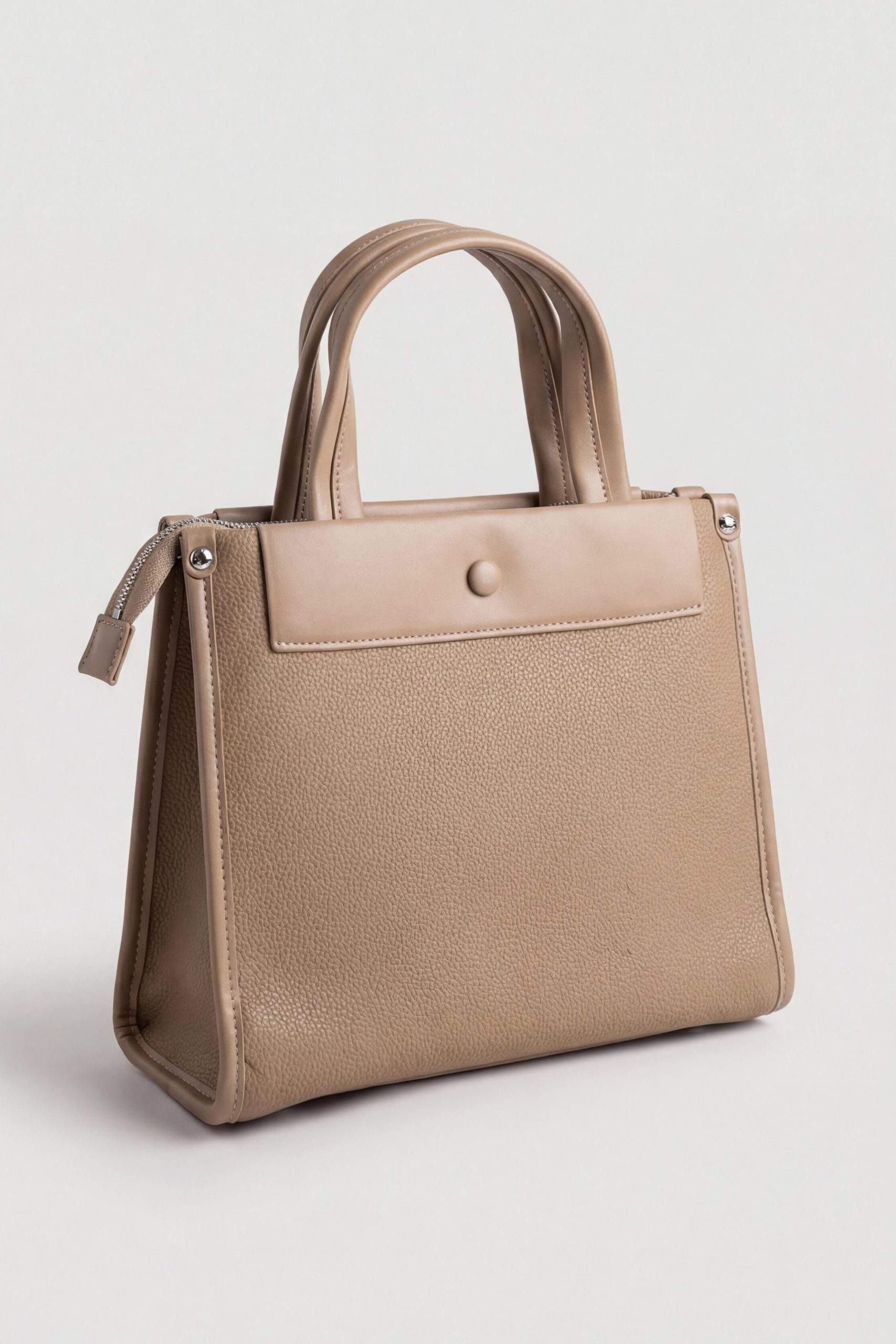 Khaki Tote Bag-446922130 - Image 4
