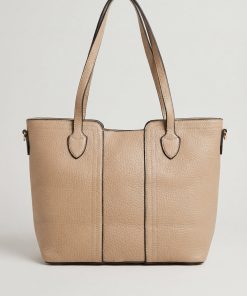 Khaki Tote Bag-447122130