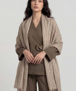 Beige Women Scarf-447742118