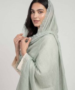Light Green Women Scarf-447892104