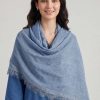 Blue Women Scarf-447892108