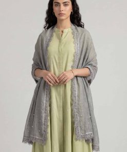 Grey Women Scarf-447912111