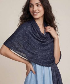 Navy Women Scarf-447922121