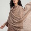 Khaki Women Scarf-447922130