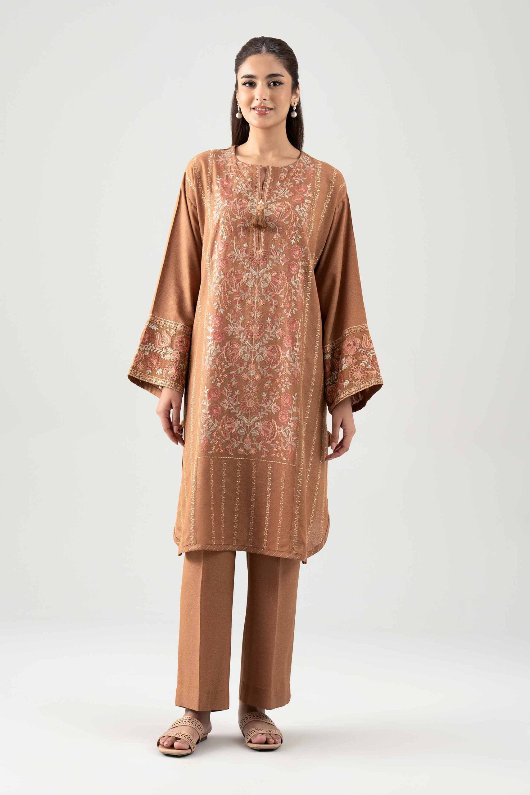 2 Piece - Embroidered Suit - 42502336