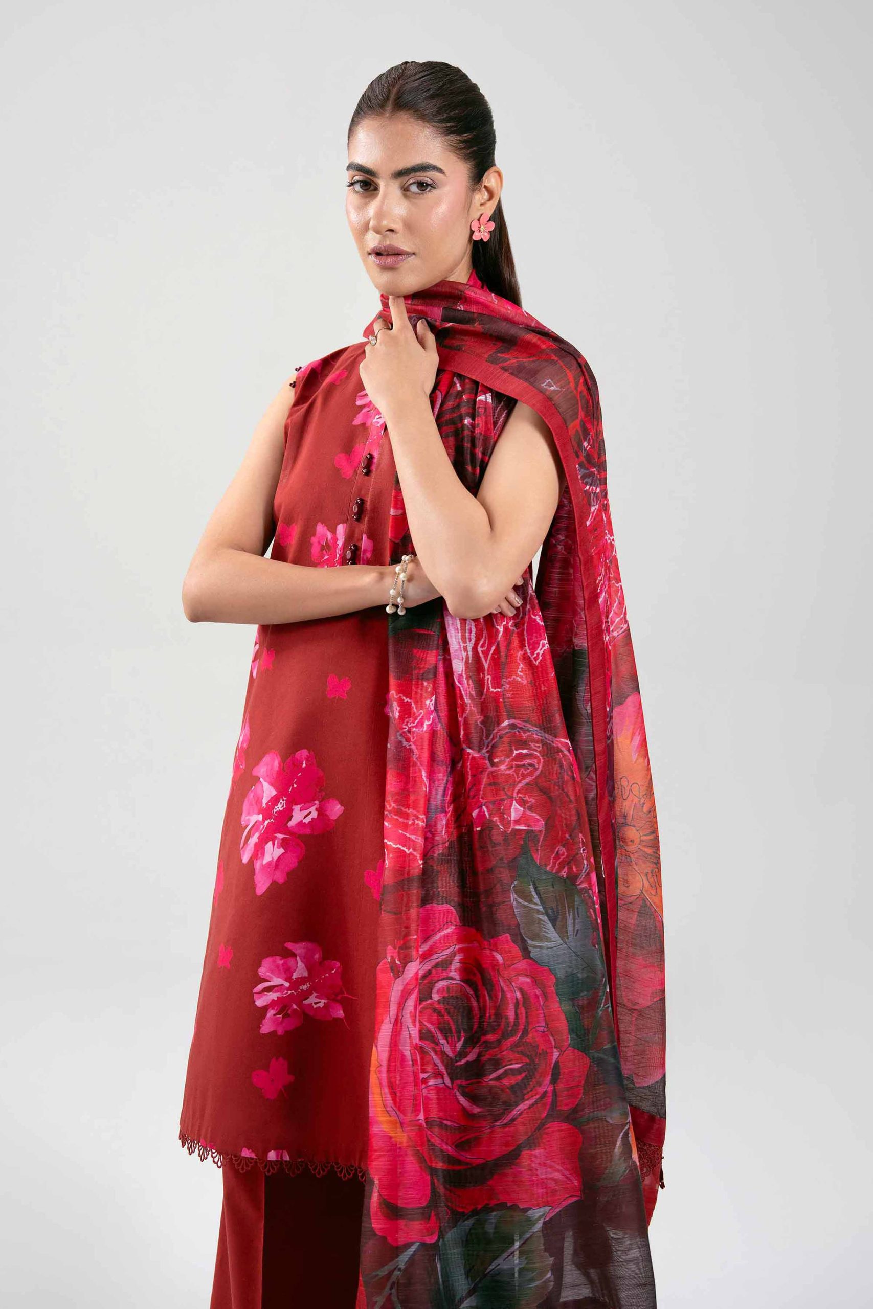 3 Piece - Digital Printed Suit - 42502868 - Image 2