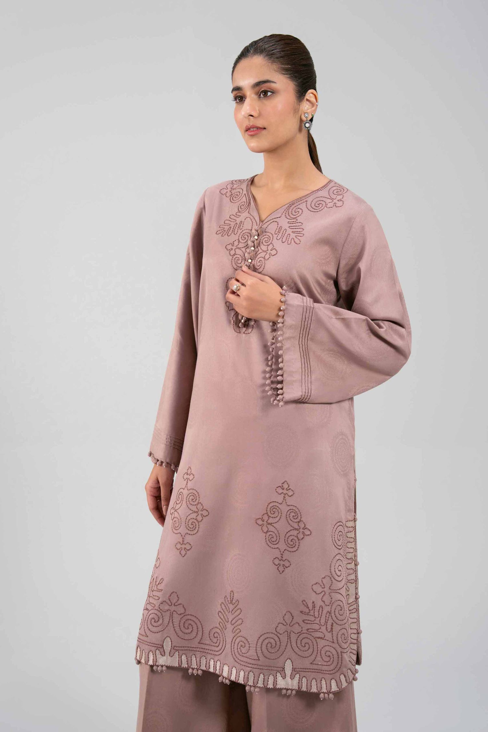 2 Piece - Embroidered Suit - 42503737 - Image 2
