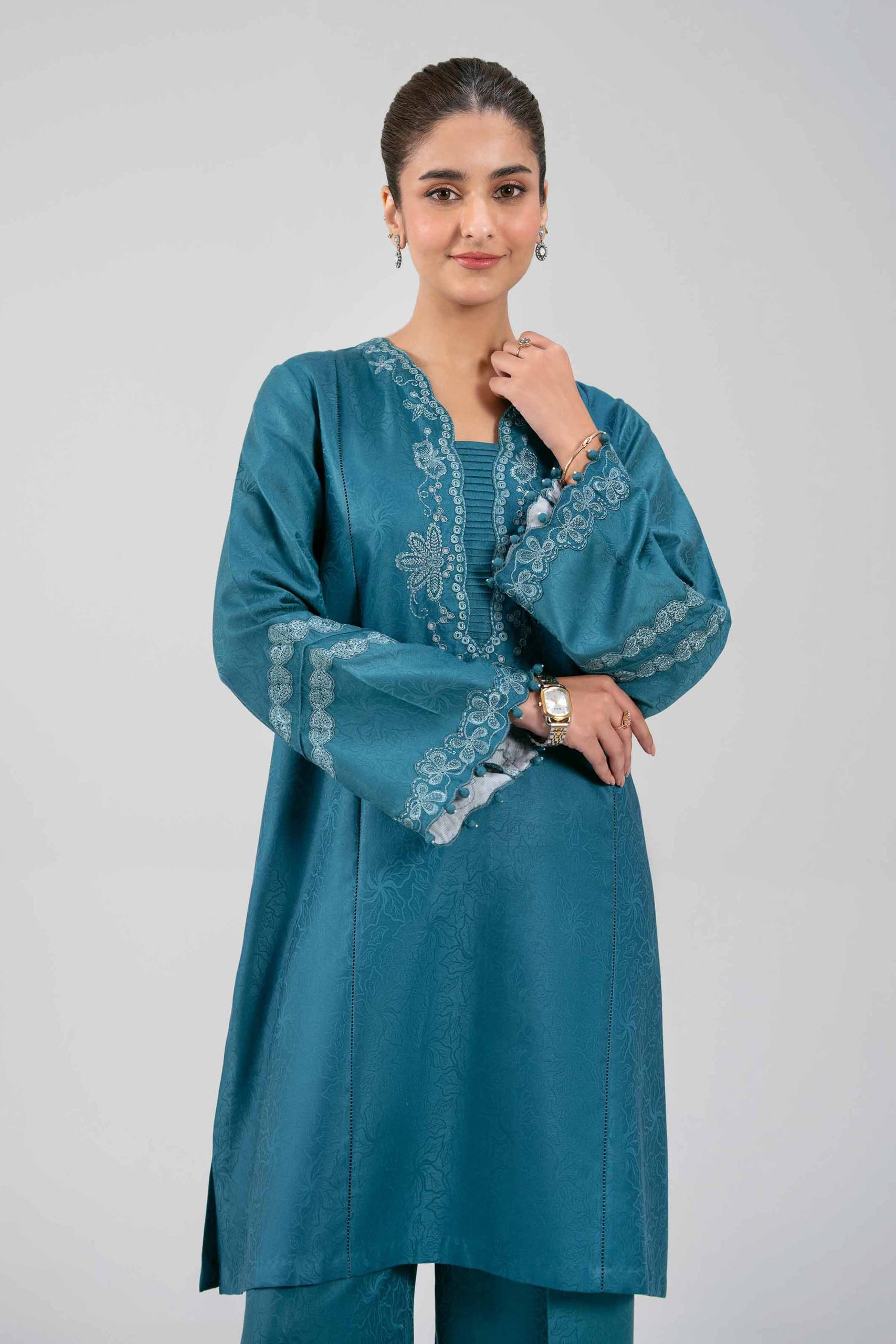 2 Piece - Embroidered Suit - 42503738 - Image 2