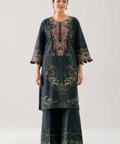 2 Piece - Digital Printed Embroidered Suit - 42601058