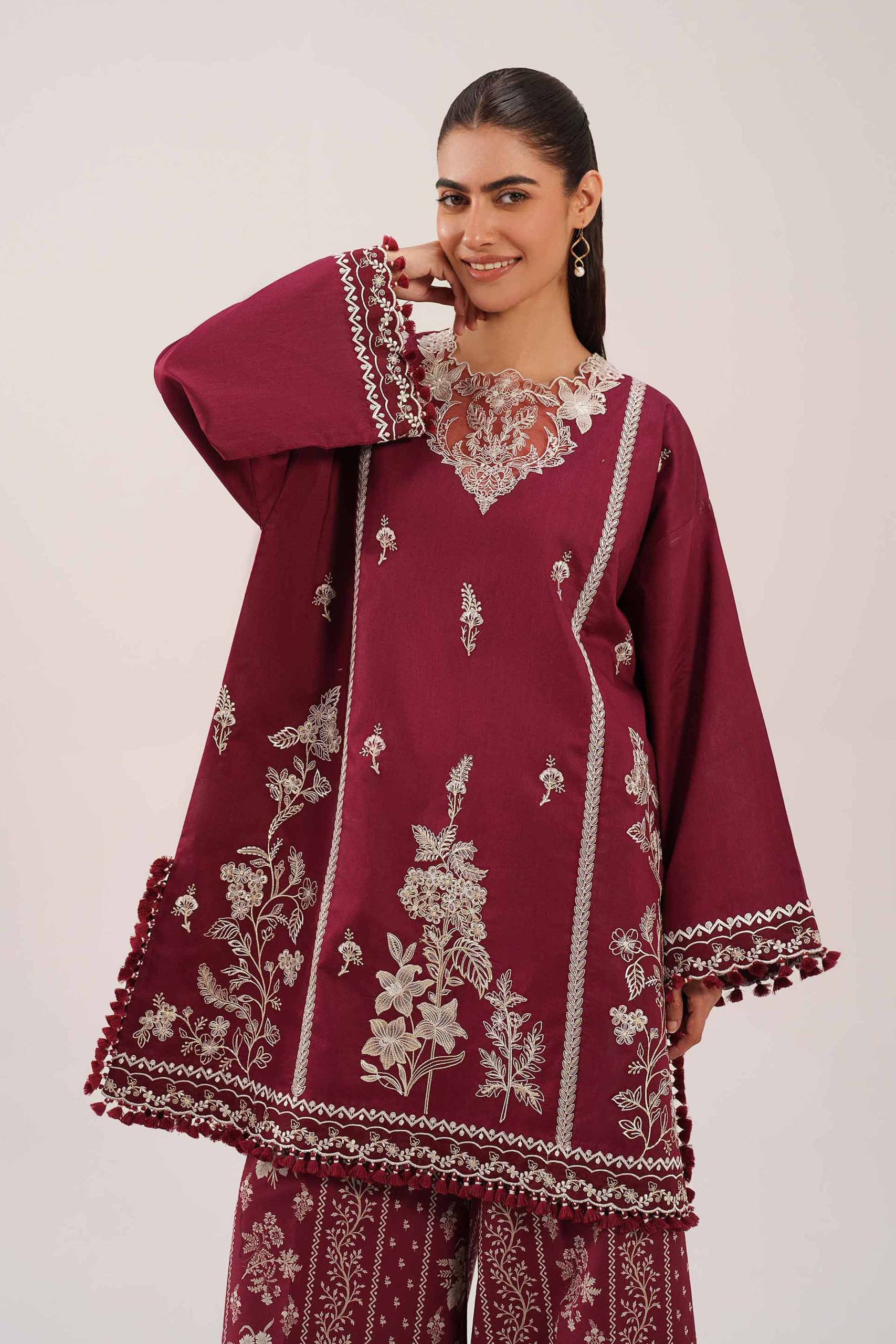 2 Piece - Digital Printed Embroidered Suit - 42601088 - Image 2