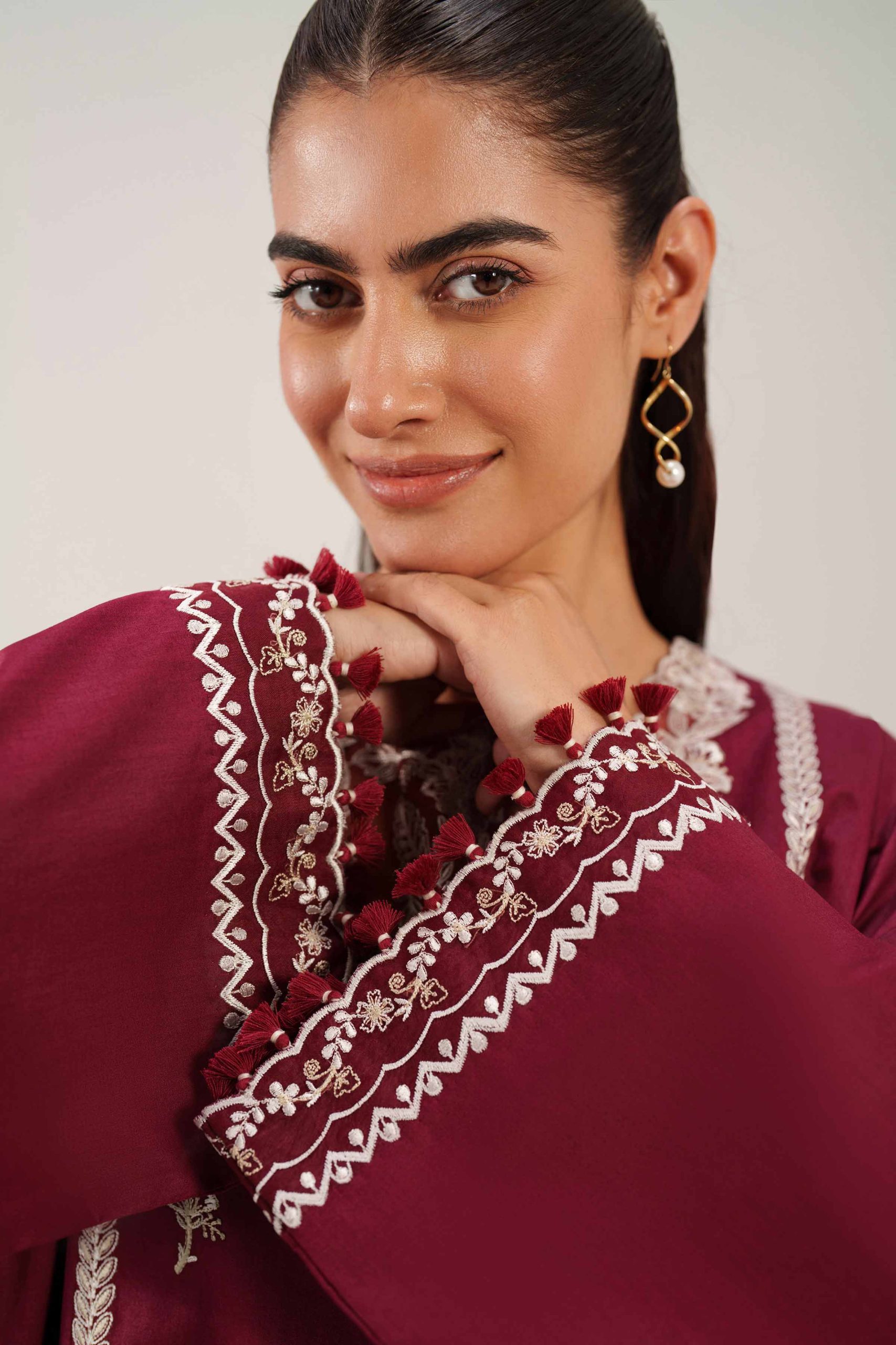 2 Piece - Digital Printed Embroidered Suit - 42601088 - Image 5