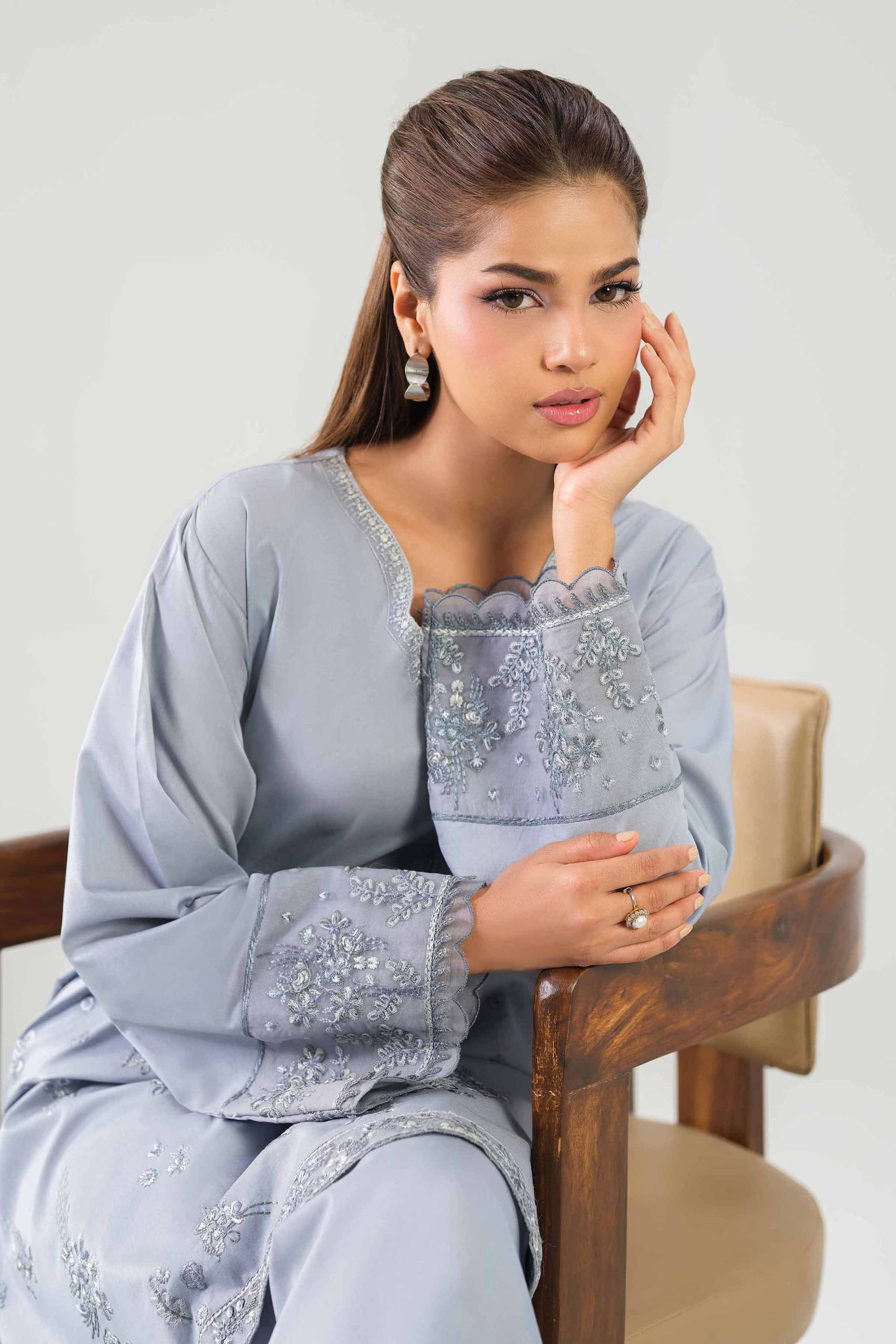 2 Piece - Embroidered Suit - 42601095 - Image 4