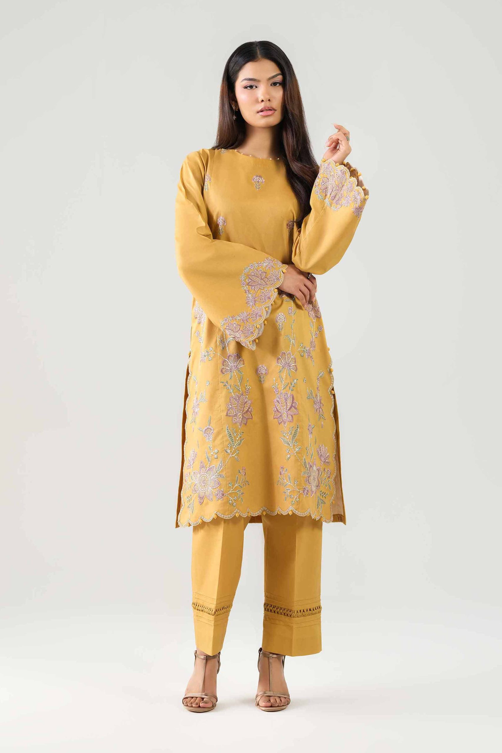 2 Piece - Embroidered Suit - 42601097