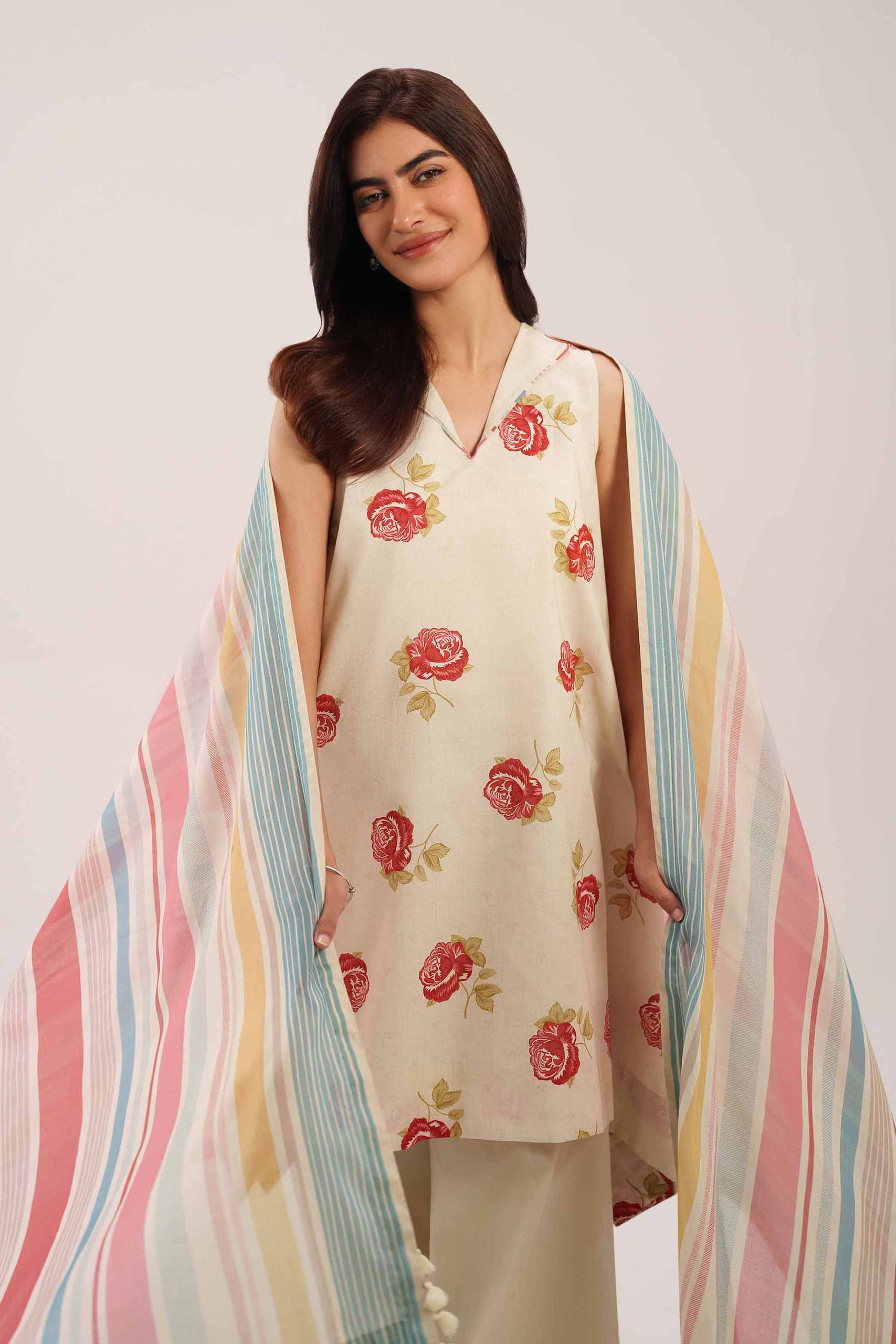3 Piece - Printed Suit - 42601122 - Image 2