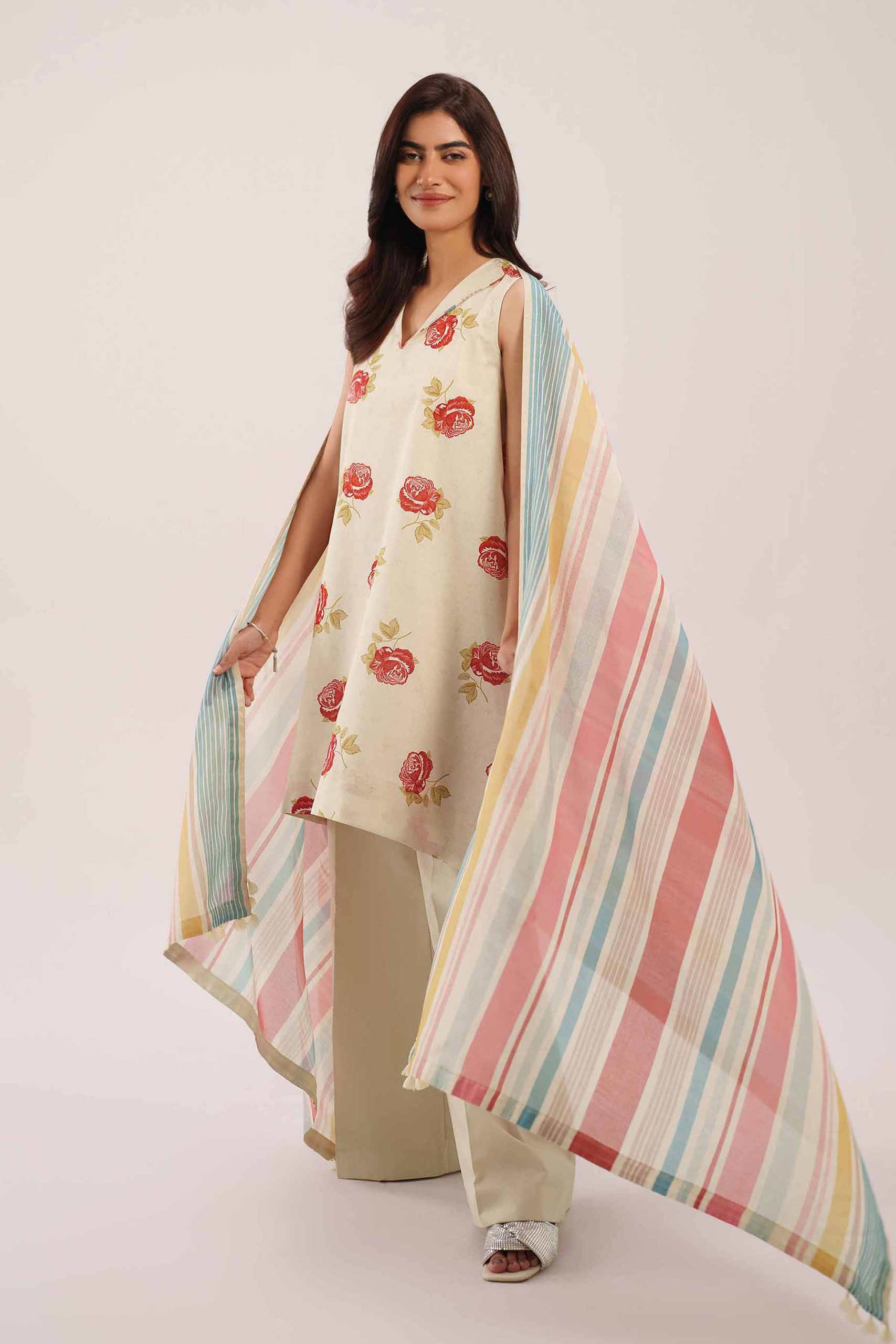3 Piece - Printed Suit - 42601122 - Image 4