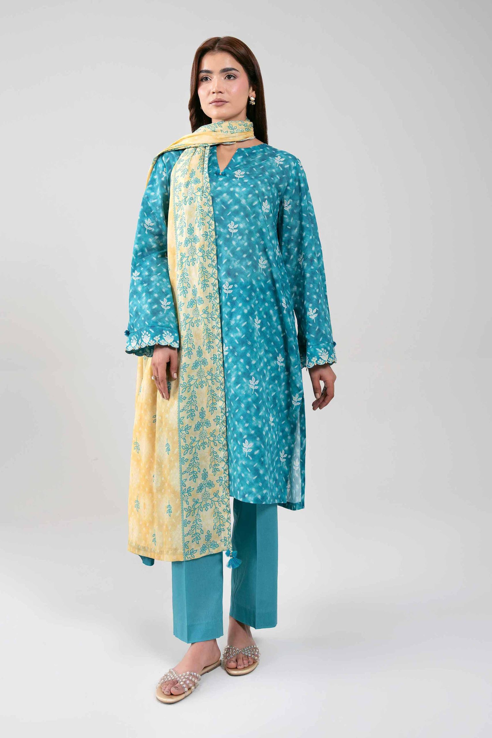 3 Piece - Printed Suit - 42601134