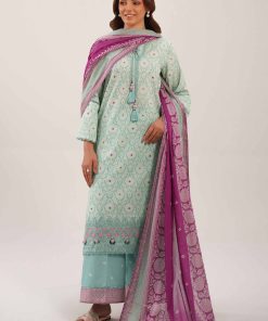 3 Piece - Printed Embroidered Suit - 42601162