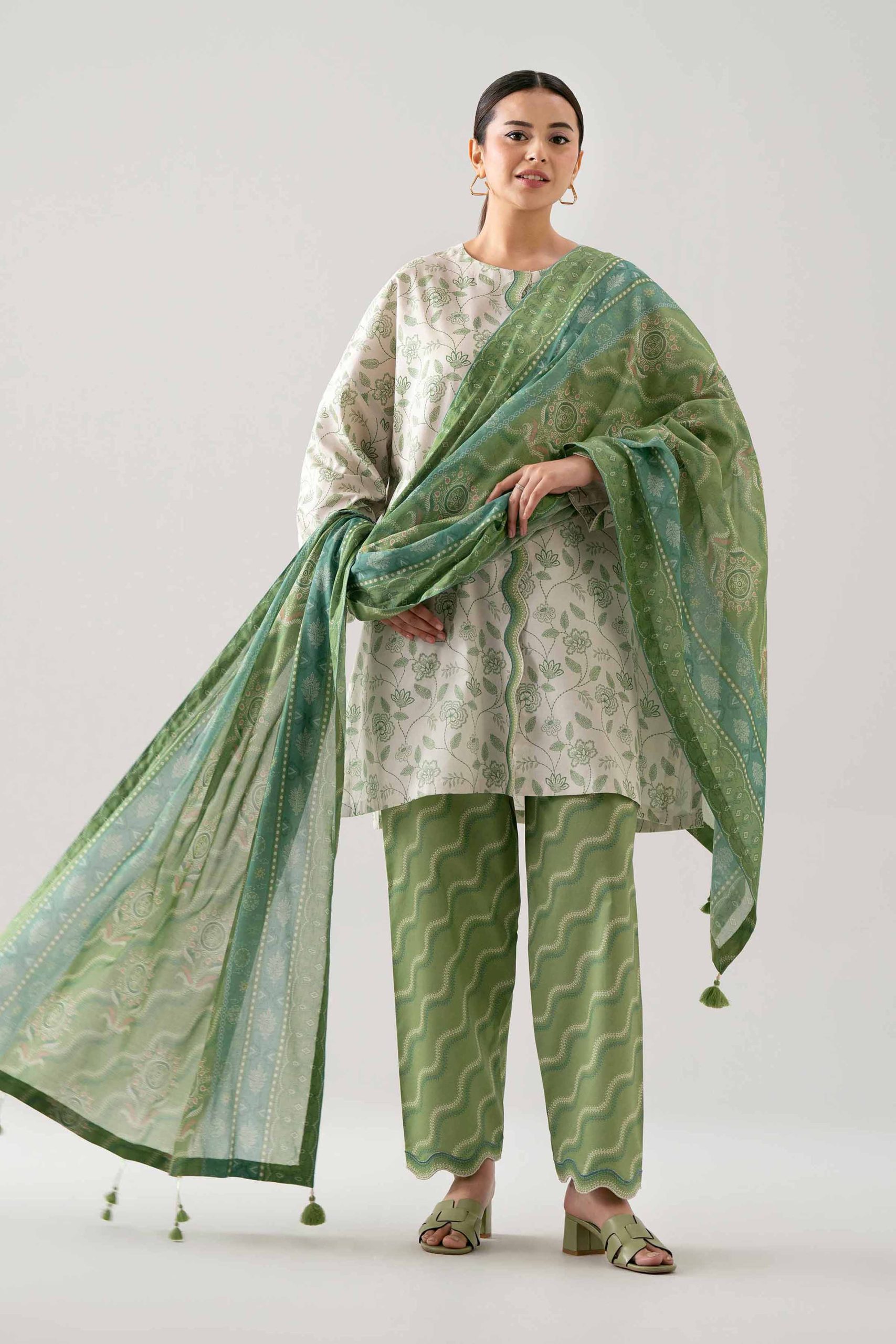 3 Piece - Printed Suit - 42601188 - Image 4