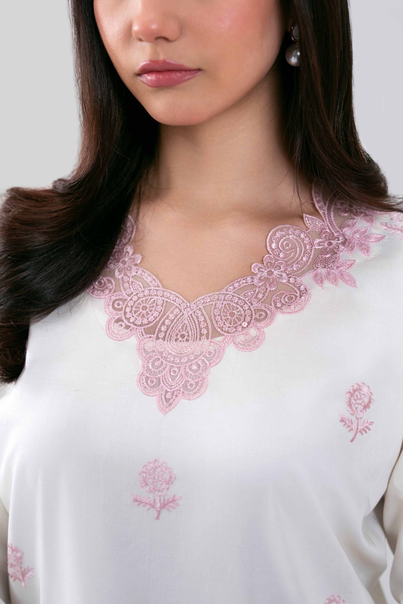 3 Piece - Digital Printed Embroidered Suit - 42601195 - Image 5