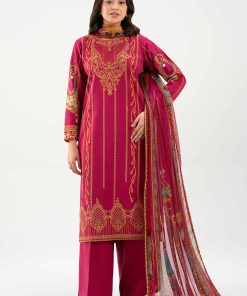 3 Piece - Digital Printed Embroidered Suit - 42601217