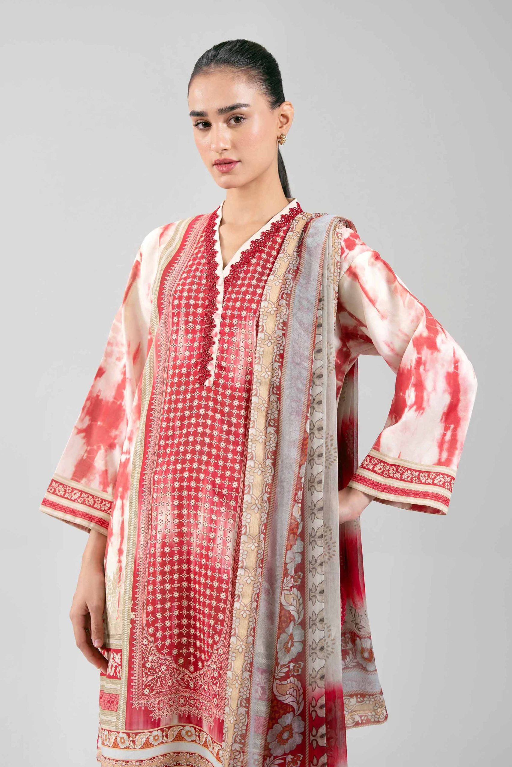 3 Piece - Digital Printed Suit - 42601244 - Image 2
