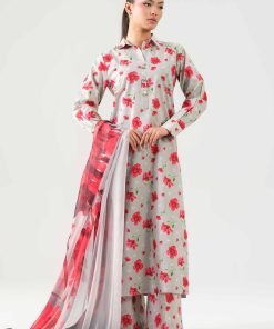 3 Piece - Digital Printed Suit - 42601253