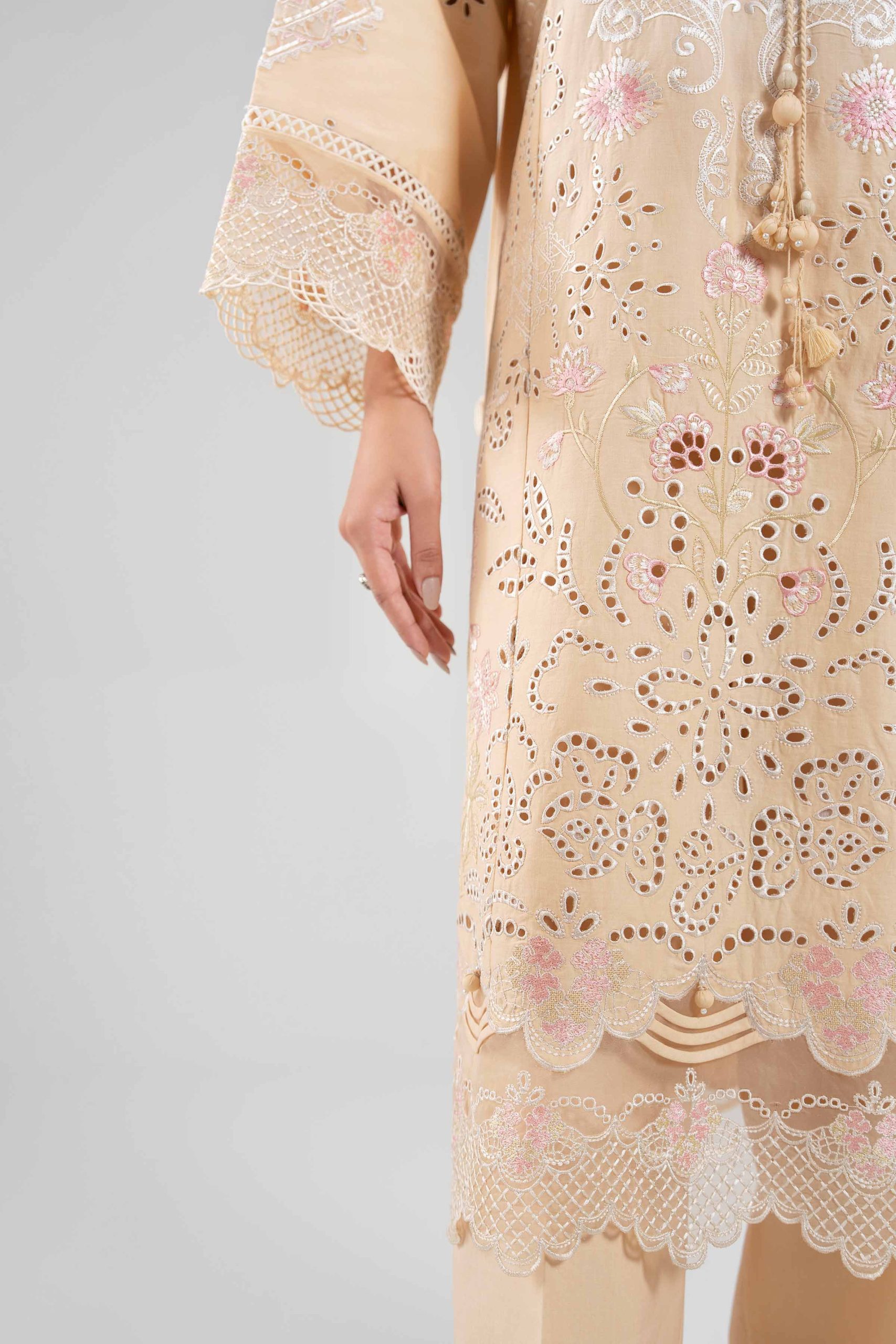 3 Piece - Digital Printed Embroidered Suit - 42601283 - Image 5