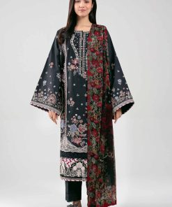 3 Piece - Digital Printed Embroidered Suit - 42601289