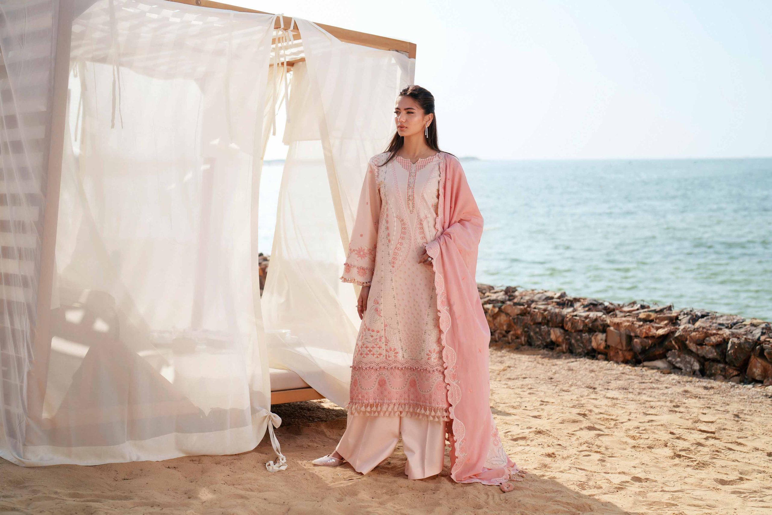 3 Piece - Embroidered Suit - 42601297 - Image 5