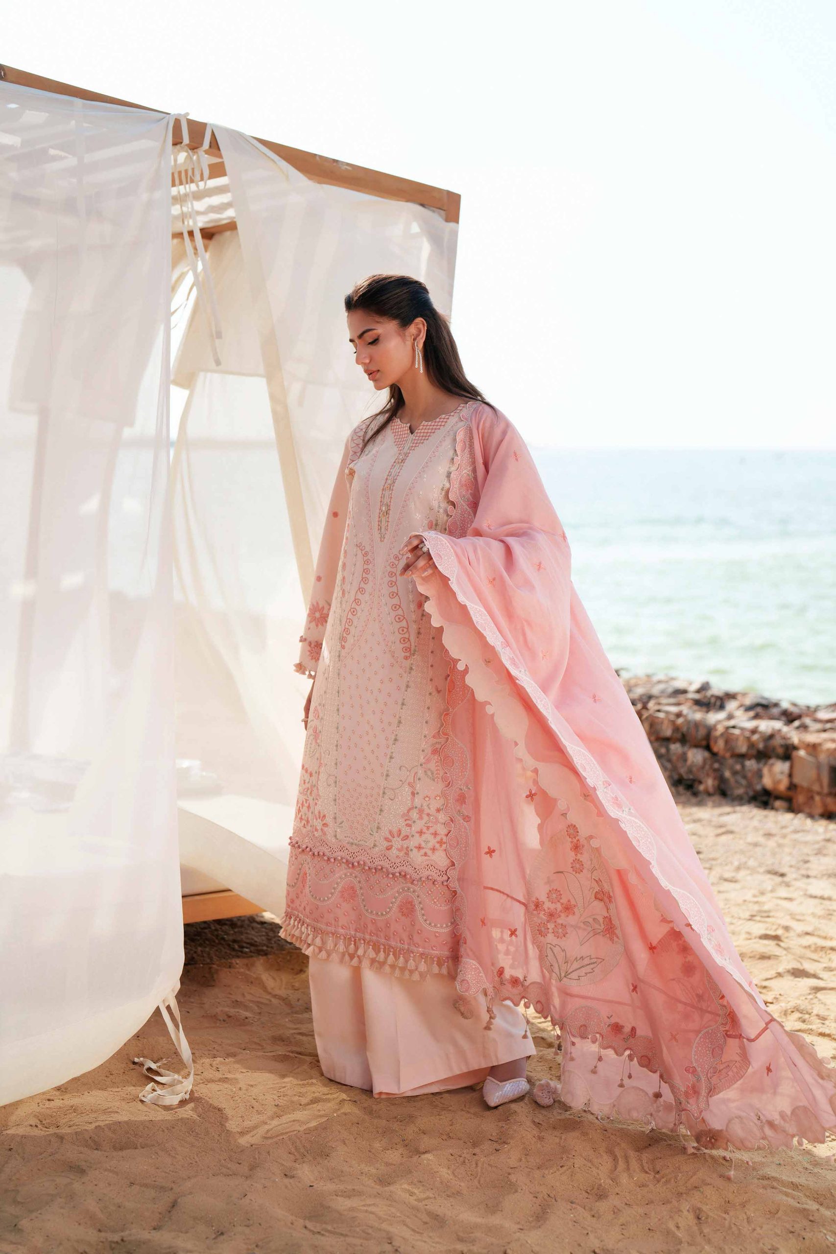 3 Piece - Embroidered Suit - 42601297 - Image 3