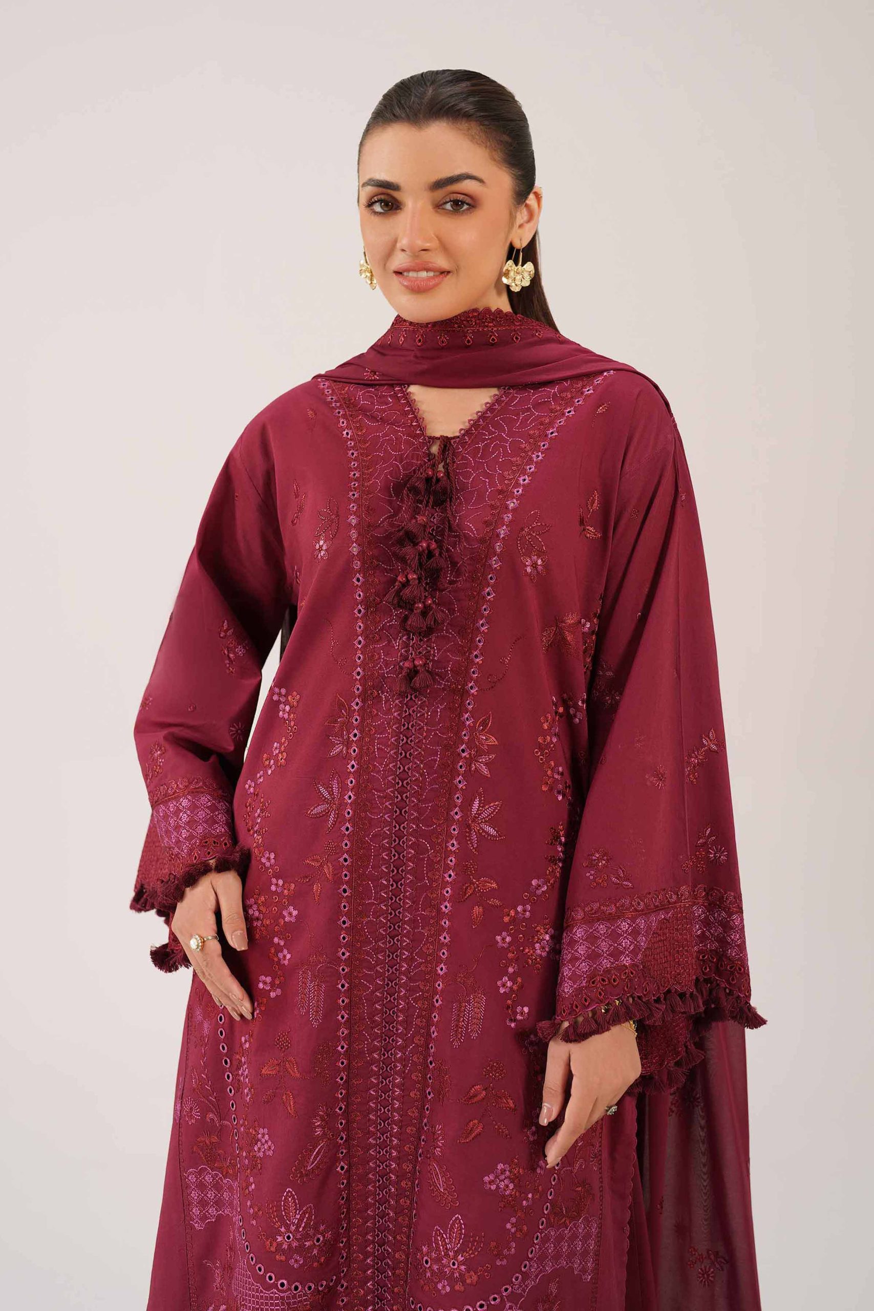 3 Piece - Embroidered Suit - 42601298 - Image 2