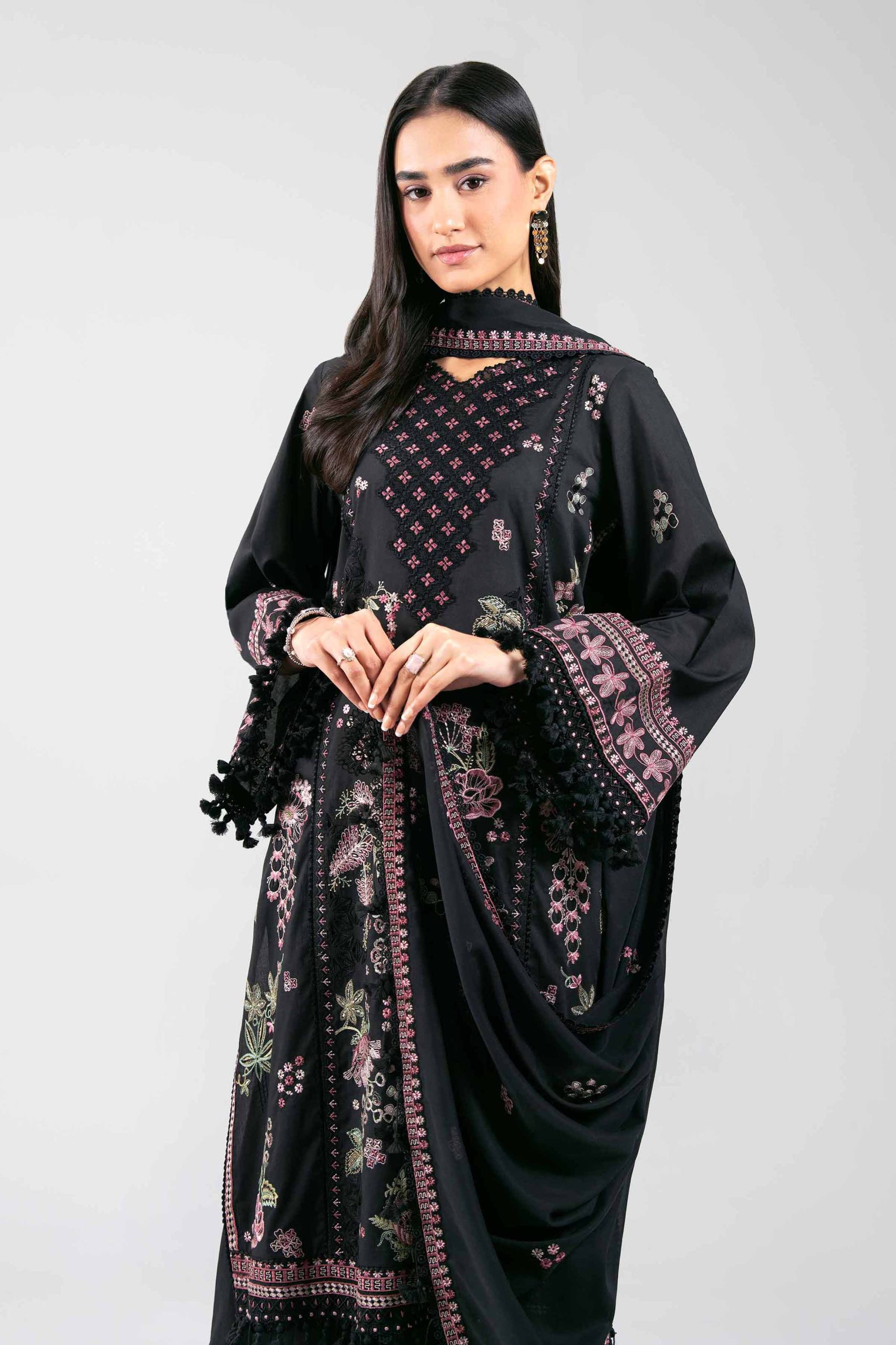 3 Piece - Embroidered Suit - 42601299 - Image 2