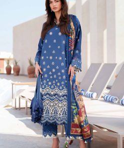 3 Piece - Digital Printed Embroidered Suit - 42601346