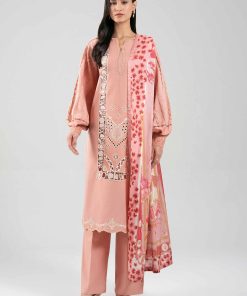3 Piece - Digital Printed Embroidered Suit - 42601352