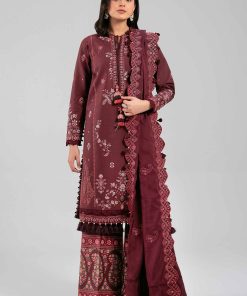 3 Piece - Digital Printed Embroidered Suit - 42601401