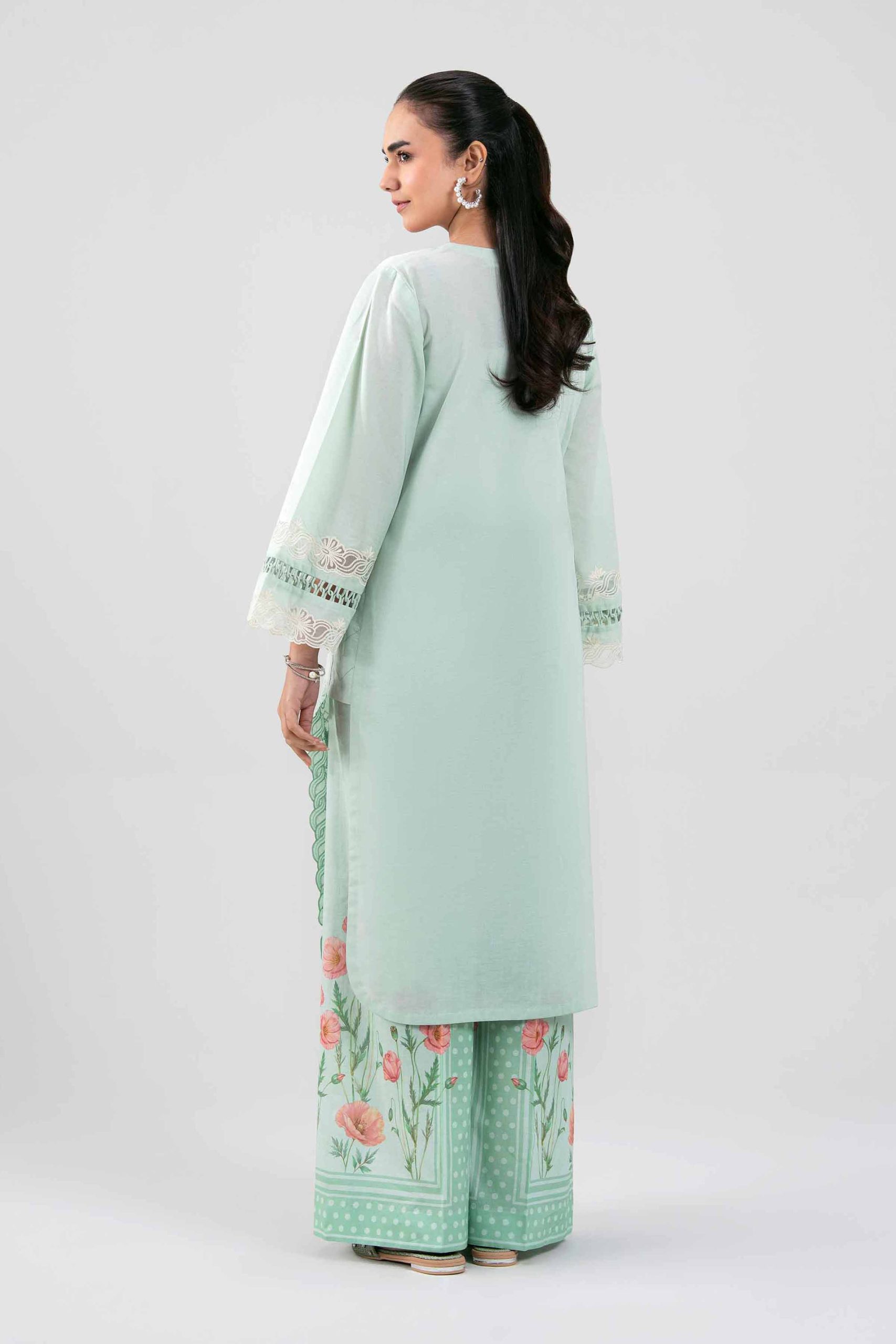 2 Piece - Digital Printed Embroidered Suit - 42601414 - Image 3