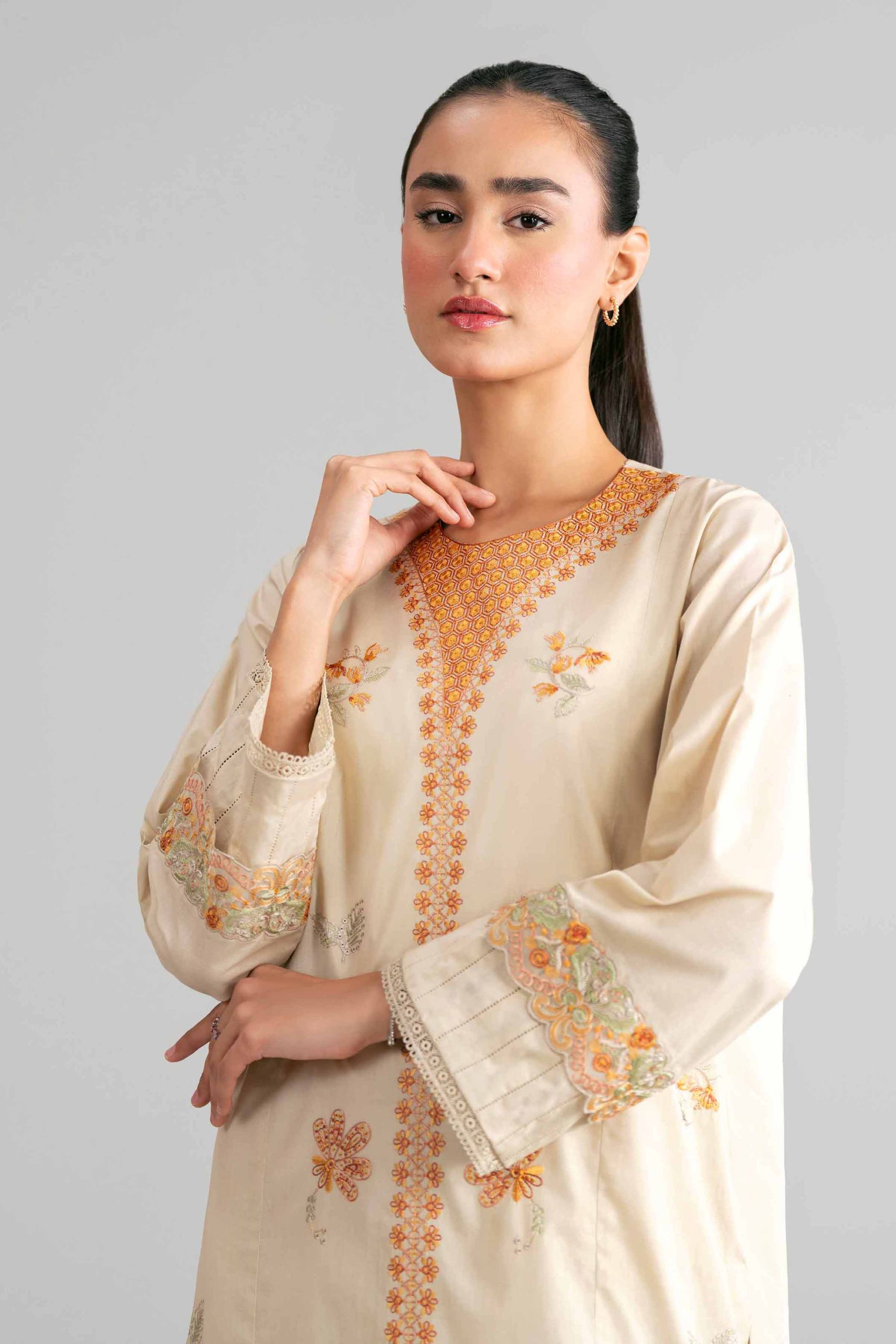 2 Piece - Digital Printed Embroidered Suit - 42601415 - Image 2