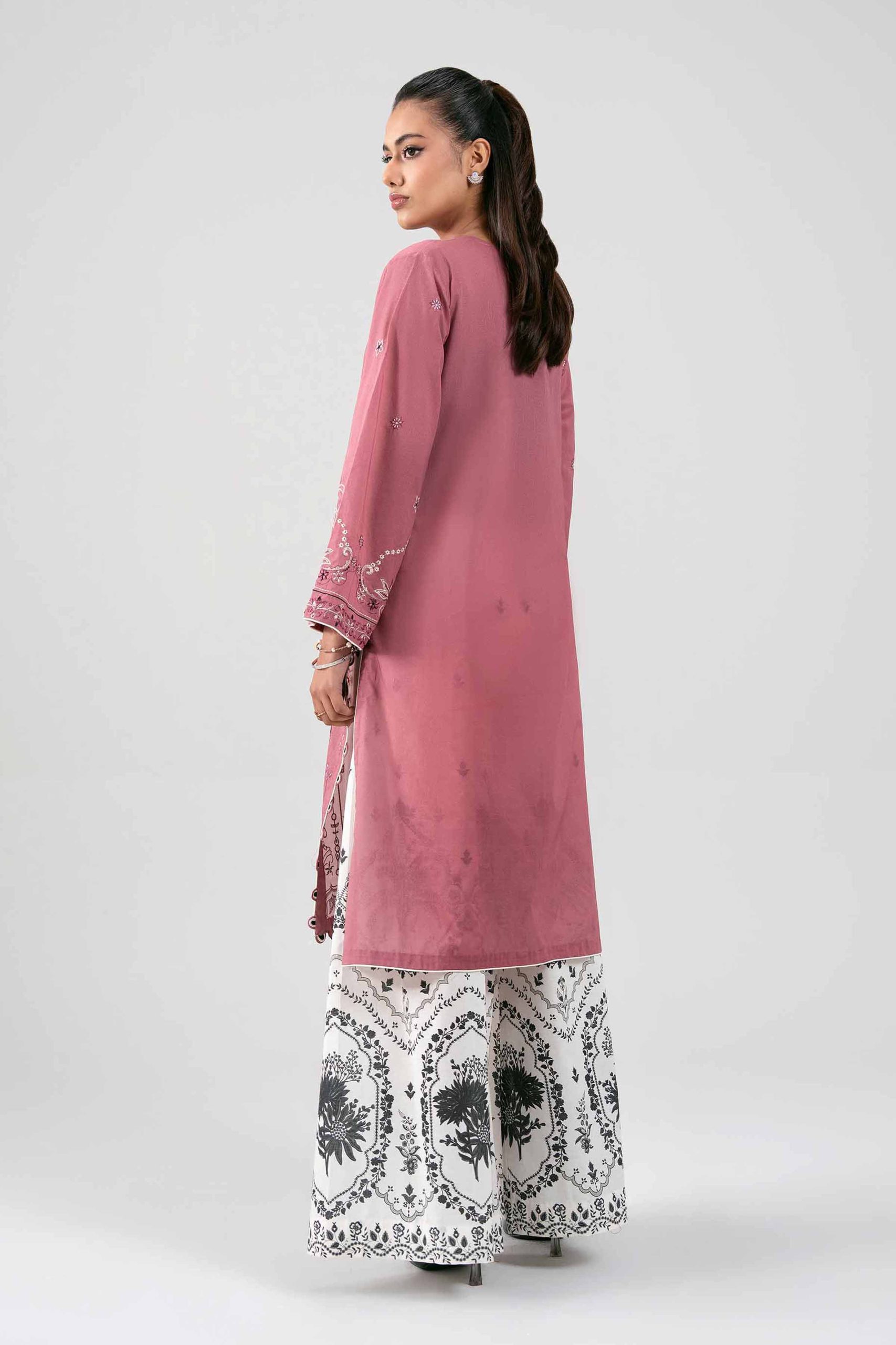 2 Piece - Digital Printed Embroidered Suit - 42601421 - Image 3
