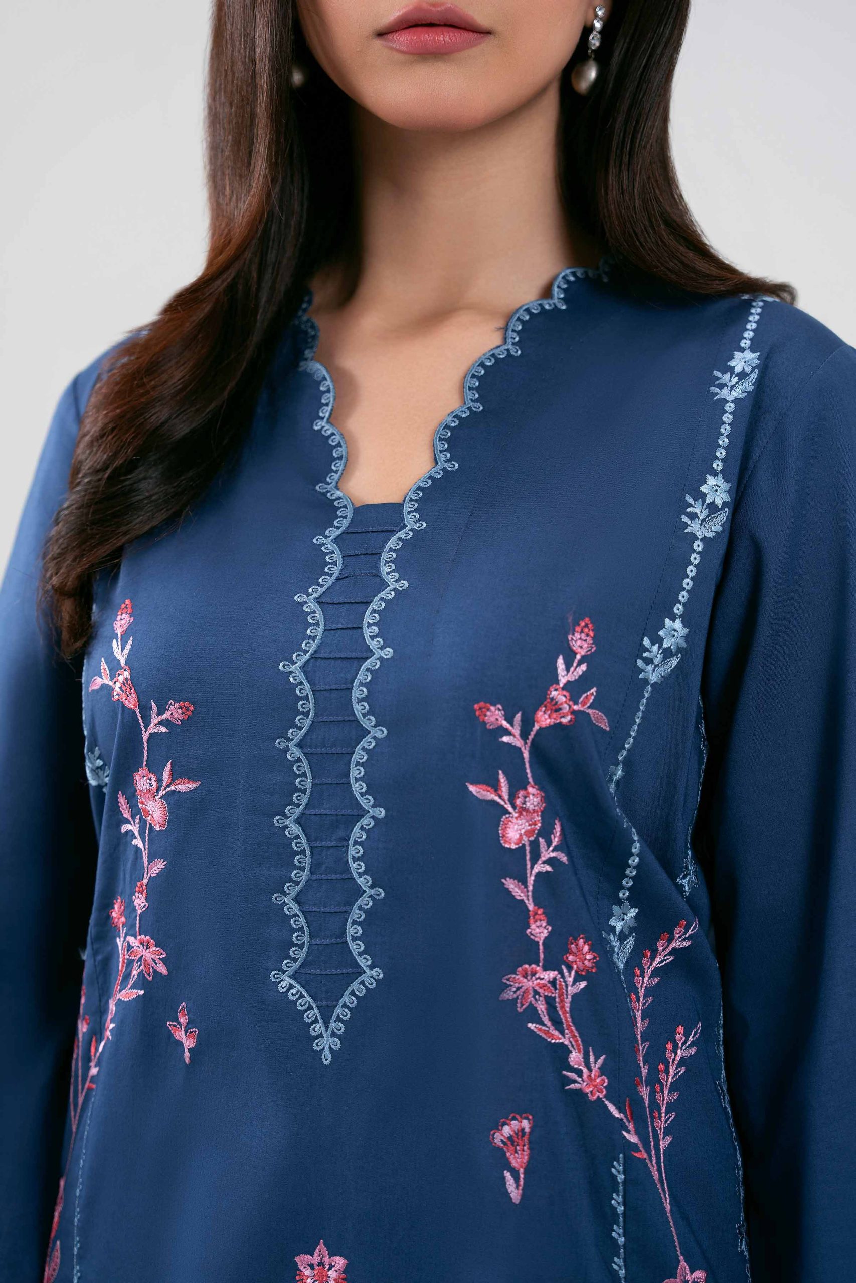 2 Piece - Digital Printed Embroidered Suit - 42601422 - Image 5