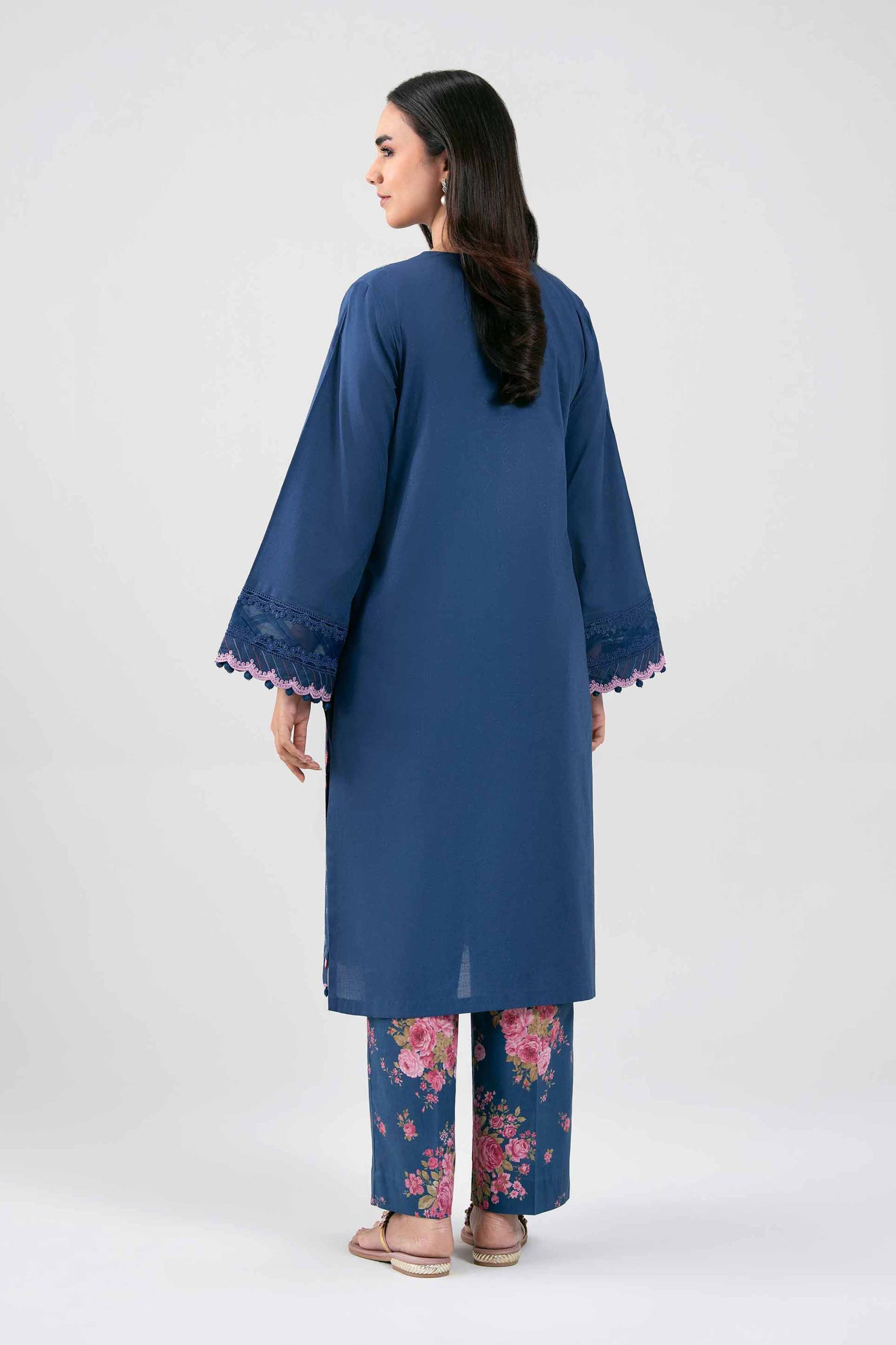 2 Piece - Digital Printed Embroidered Suit - 42601422 - Image 4